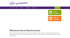 Desktop Screenshot of 1stharston.org.uk