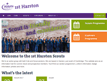 Tablet Screenshot of 1stharston.org.uk